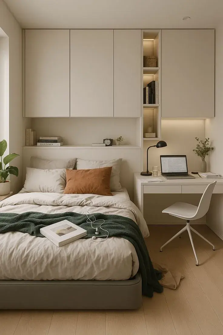 Cómo aprovechar al máximo un dormitorio pequeño: ideas inteligentes para ganar espacio