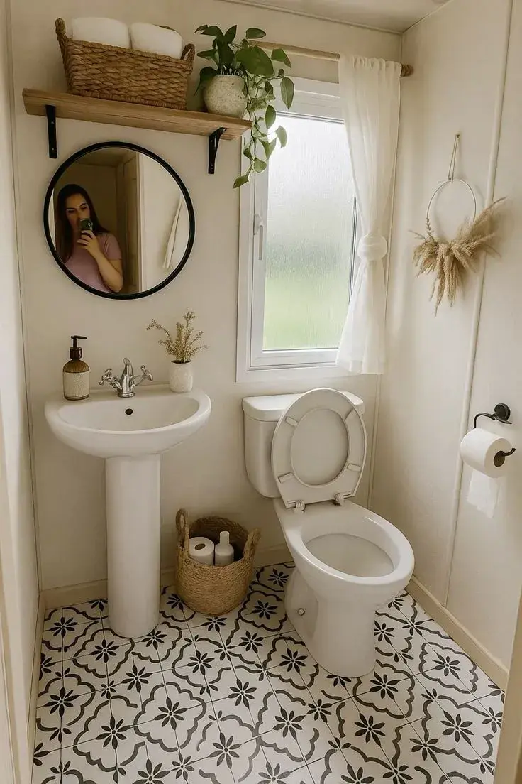 Baños bonitos y baratos: ideas low cost para mejorar tu departamento alquilado