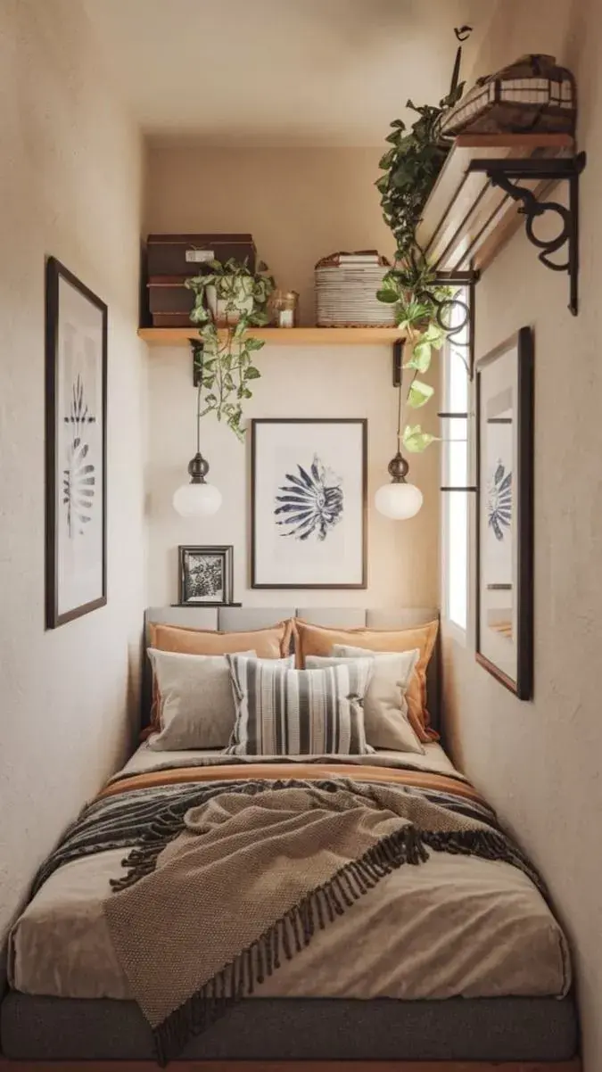 La percepción del tamaño puede cambiar drásticamente con algunos detalles de decoración.