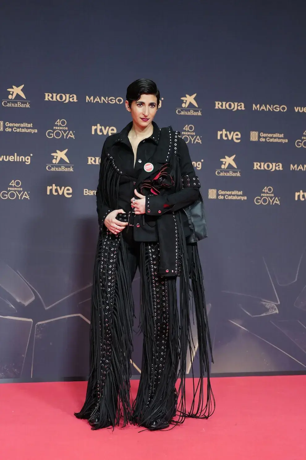 Alba Flores en la alfombra roja de los Premios Goya 2026.