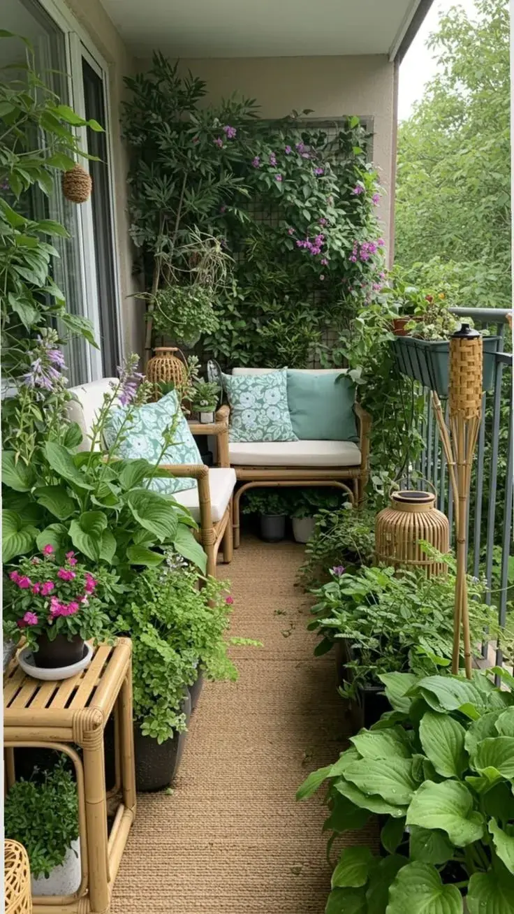 Adiós a tu balcón aburrido: 5 ideas para decorarlo y que parezca más grande