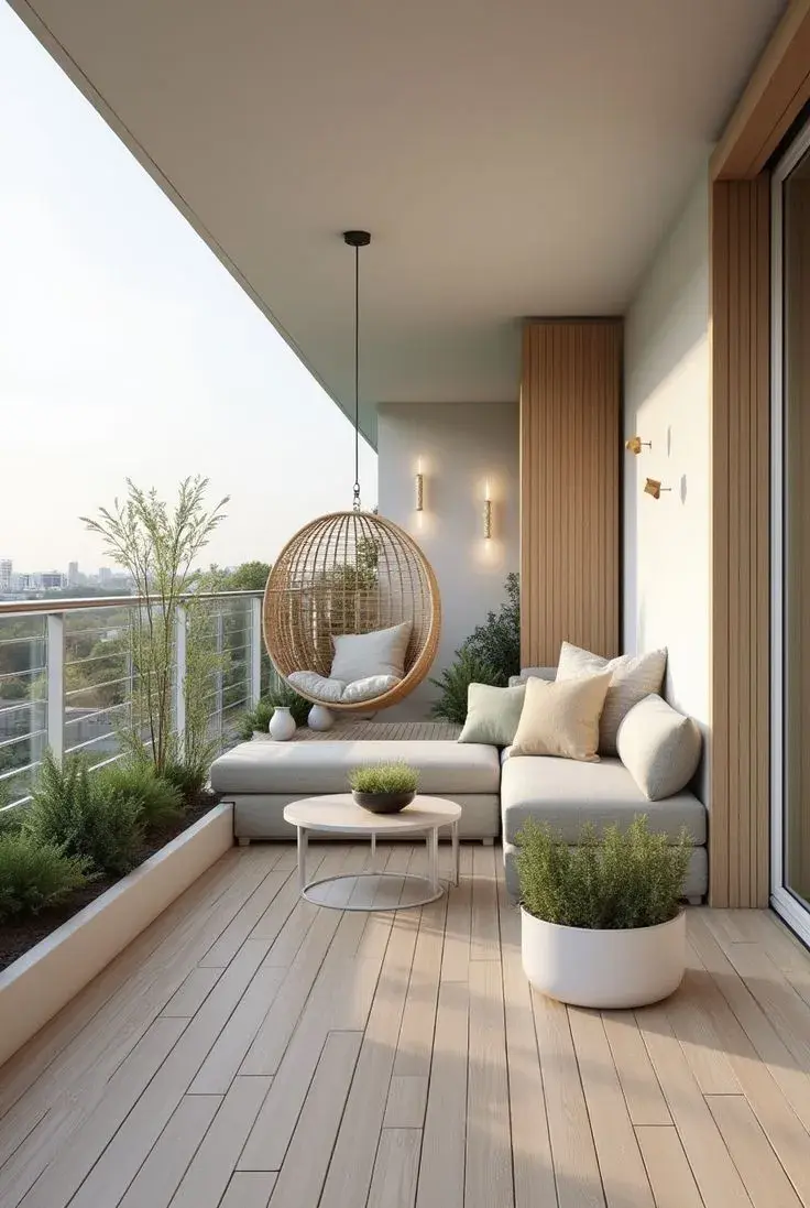 Adiós a tu balcón aburrido: 5 ideas para decorarlo y que parezca más grande