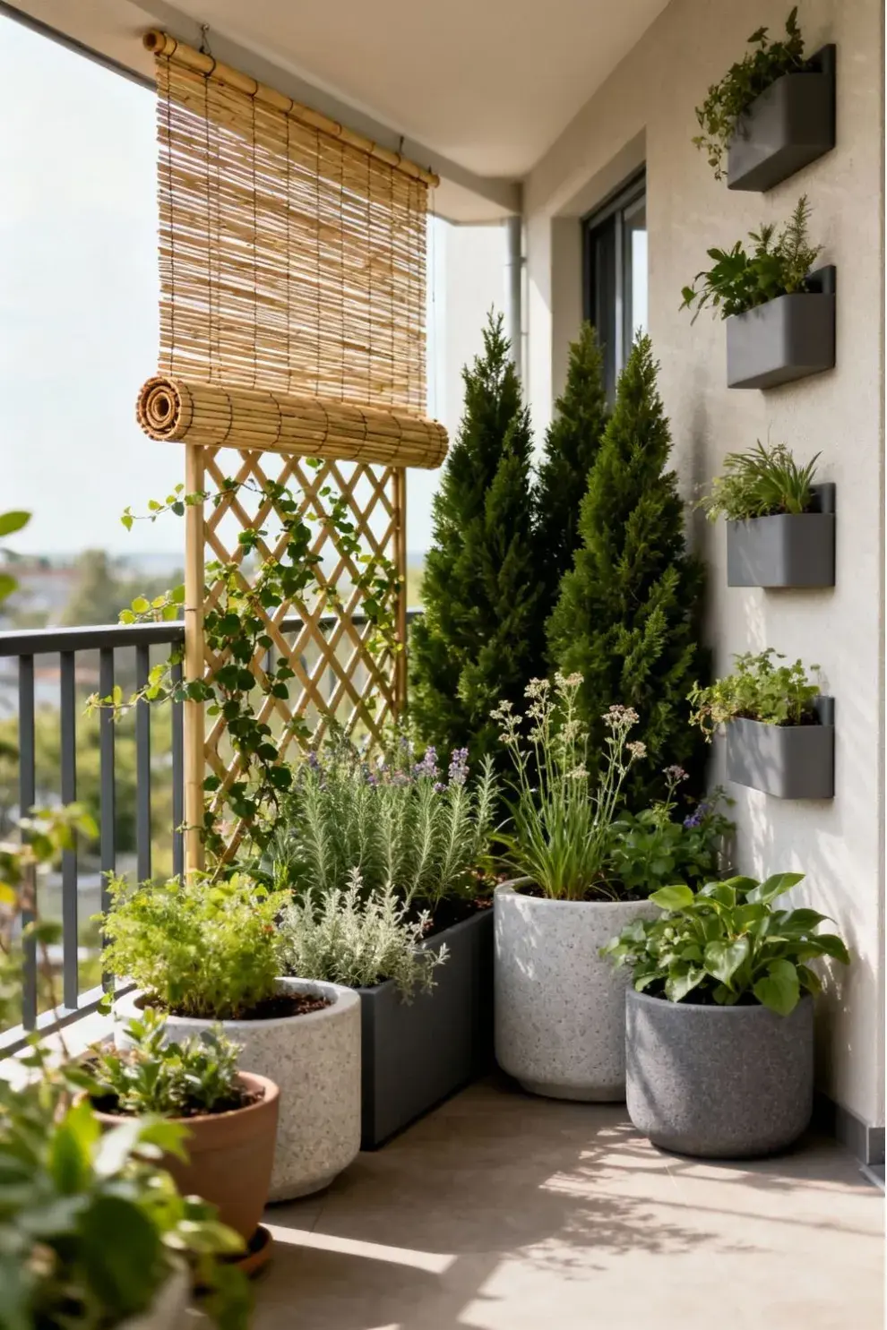 Balcones chicos: ideas para que sean un lugar verde, fresco y agradable.
