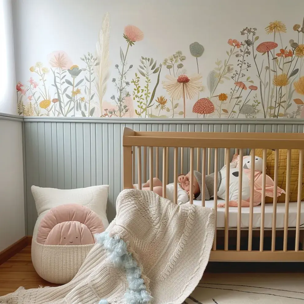 Murales infantiles: 14 ideas cálidas para transformar el cuarto del bebé con poco presupuesto