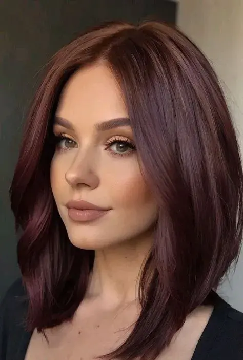 Chocolate cherry: colores de pelo ideales para el verano.