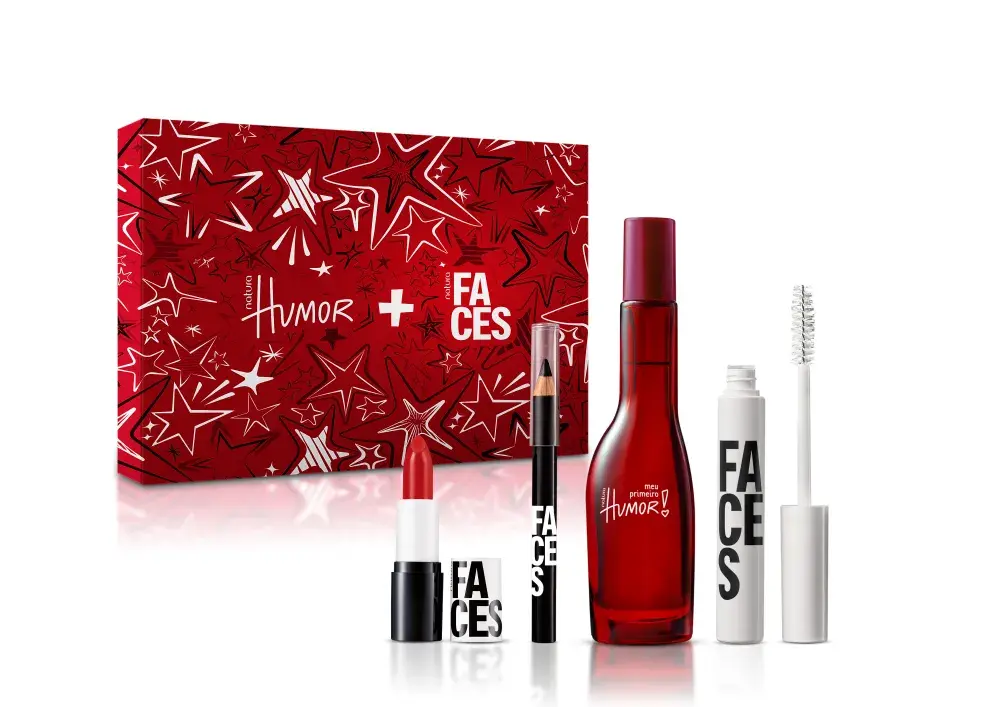 Un combo que combina nuestra fragancia icónica y los productos esenciales de cualquier maquillaje. (NATURA $69.900)