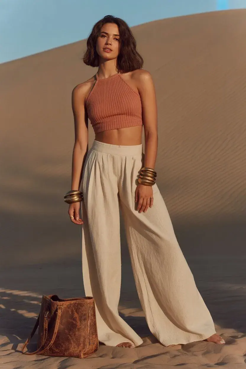 Una semana de outfits con este armario cápsula de calor: miércoles.