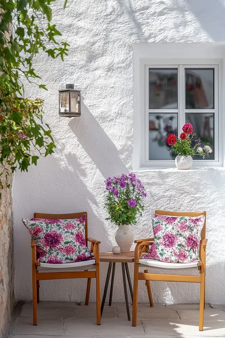Mini patios con aire mediterráneo: 5 ideas para lugares chicos