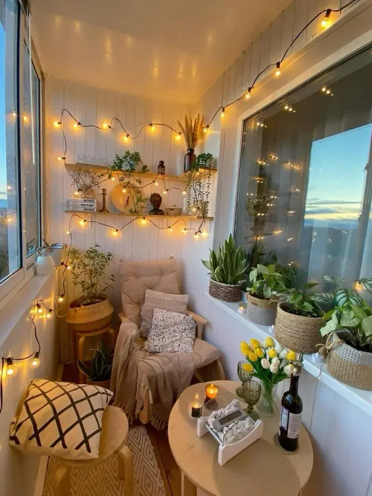 Balcones mini: cómo convertir pocos metros en un ambiente extra