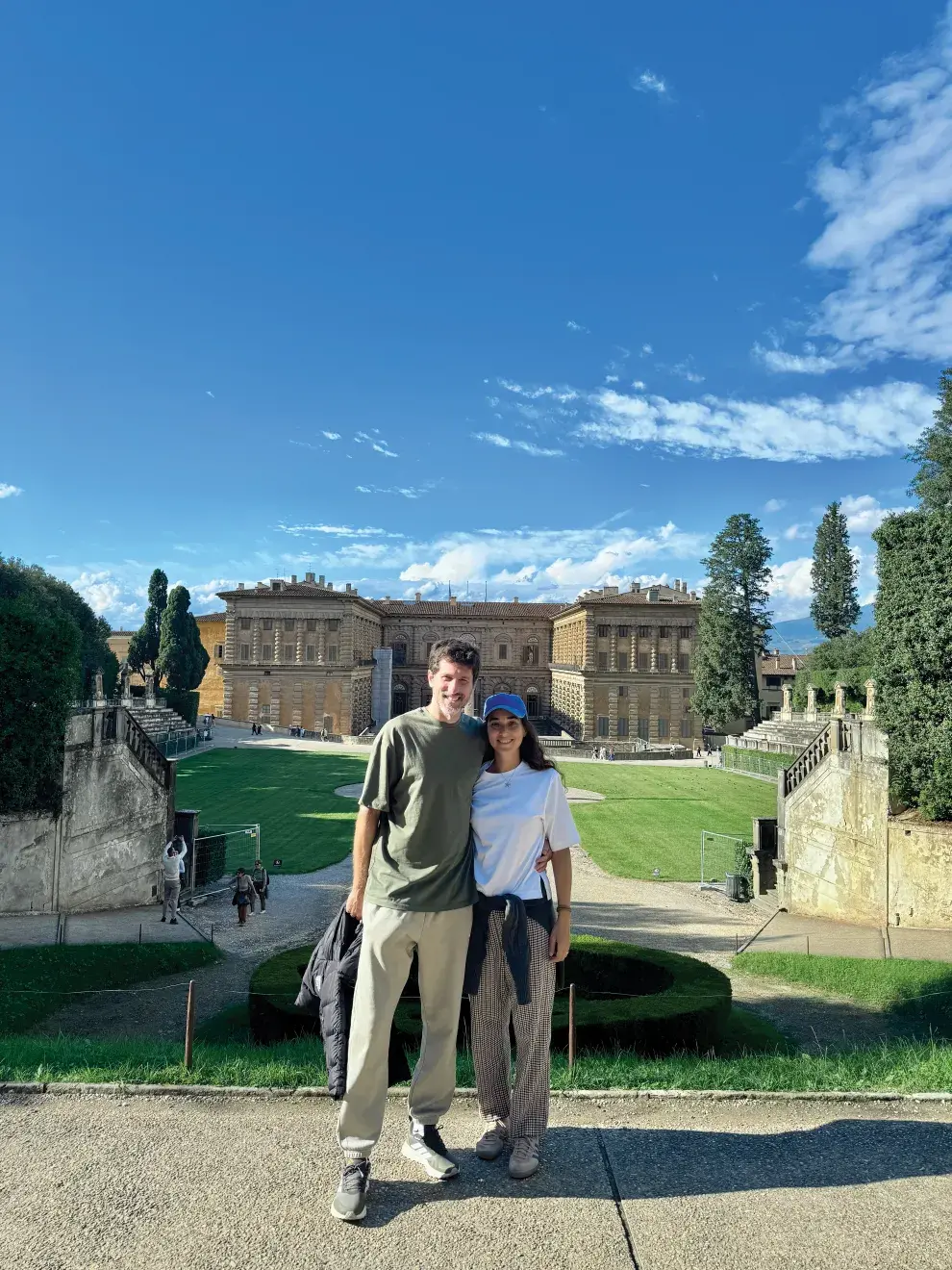 Sofía y Pablo en Florencia