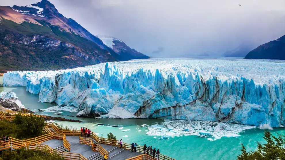 Parque Nacional Los Glaciares donde se ubica el Glaciar Perito Moreno, 