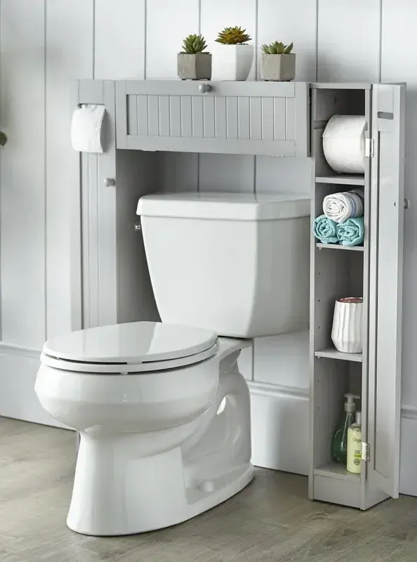 Ideas de guardado para que los baños chicos parezcan más amplios.