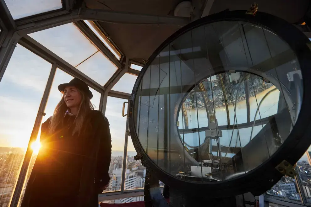 El Faro del histórico Palacio Barolo, ícono de la Ciudad de Buenos Aires, ideal para celebrar San Valentín.