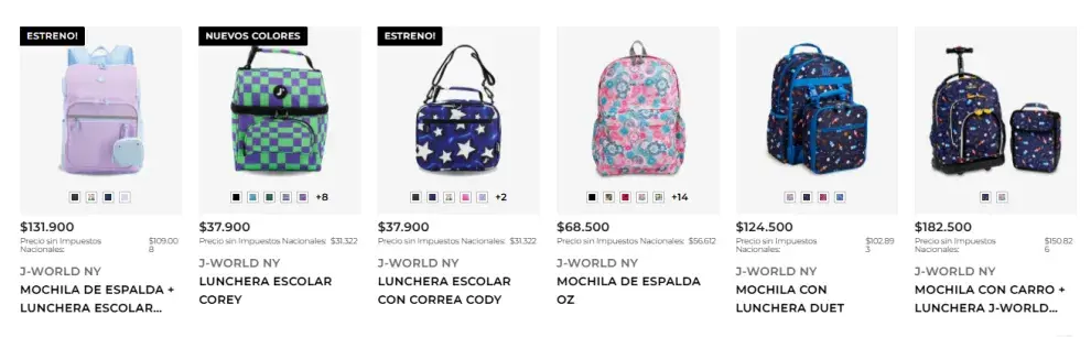 mochilas