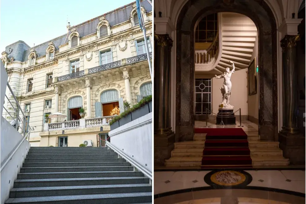 Palacio Paz: un lugar histórico donde podés comer o tomar el té y sentir que estás en París.