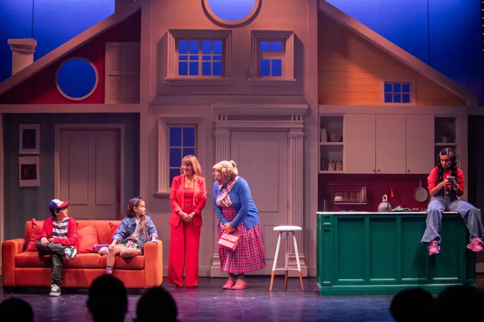 Una escena de "Papá por siempre".