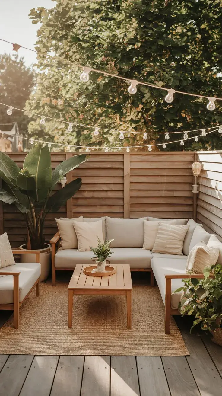 Mini livings de exterior: 5 ideas para decorar tu patio con estilo