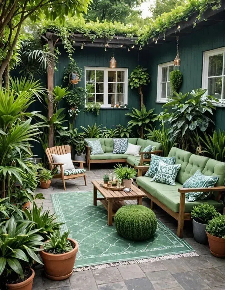 Mini livings de exterior: 5 ideas para decorar tu patio con estilo