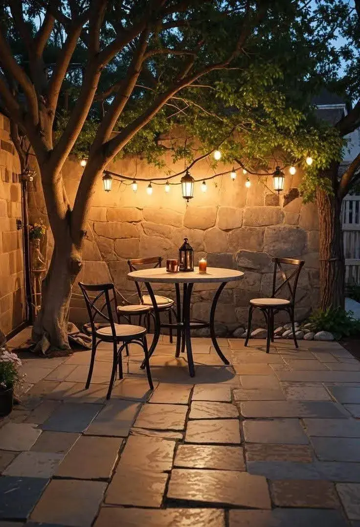 Mini patios románticos: ideas para crear un rincón lleno de encanto