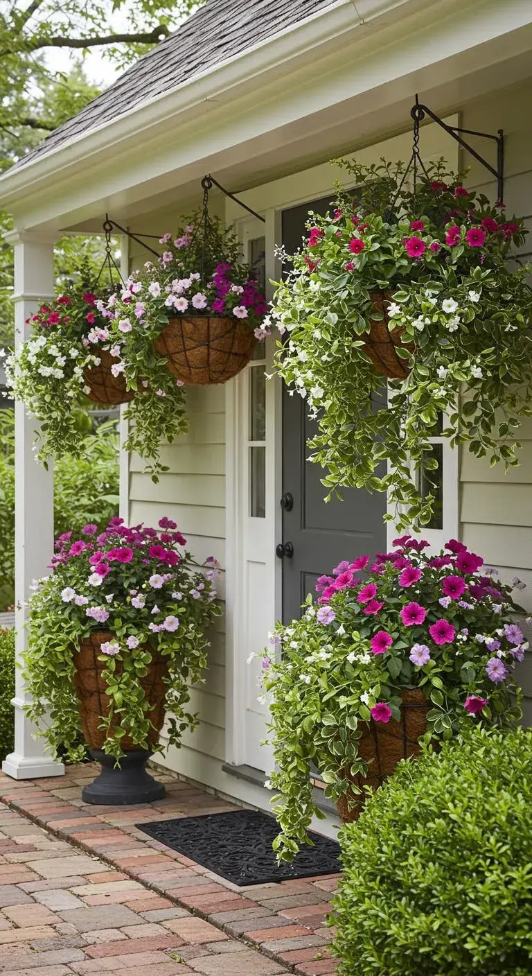 Patios con flores: 5 ideas para llenar tu casa de color