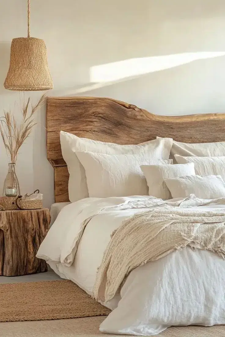  Respaldo de madera natural (pero con diseño)