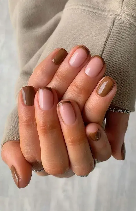 Colores de otoño: 10 diseños para uñas cortas ideales para hacerte en marzo