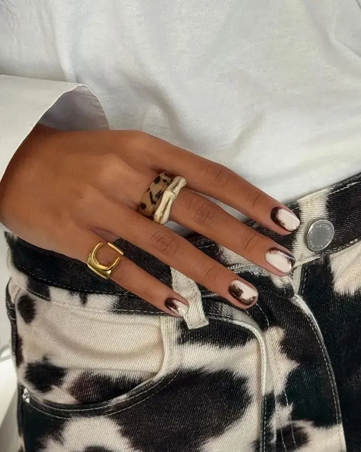 Colores de otoño: 10 diseños para uñas cortas ideales para hacerte en marzo