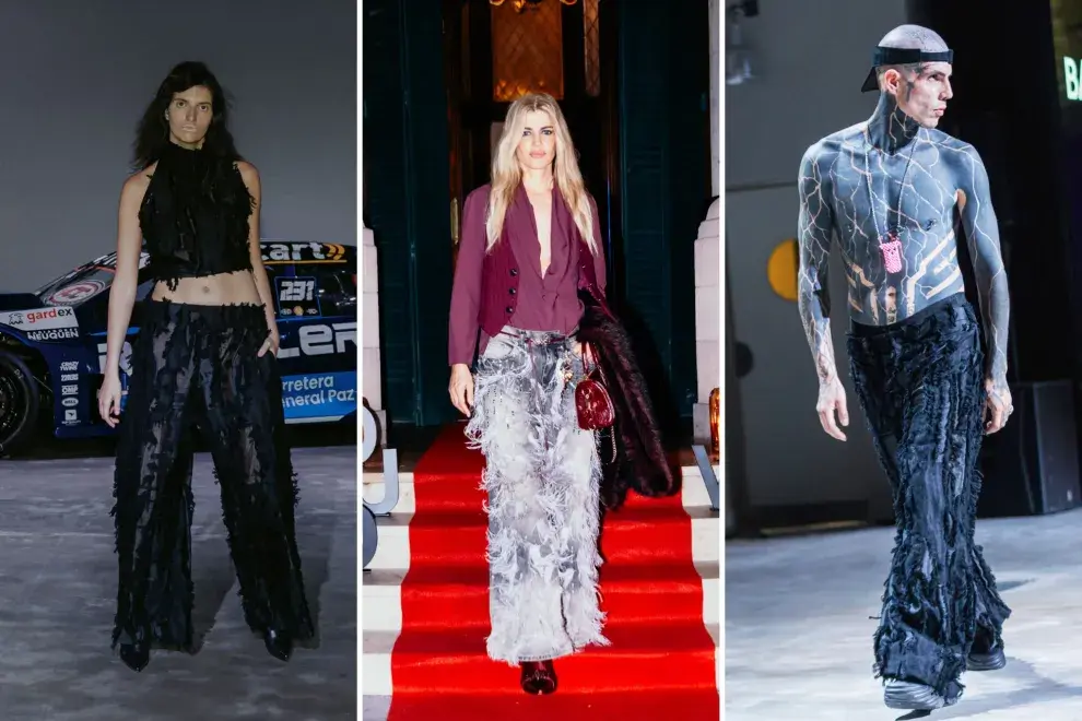 En el centro, una de las opciones de Kosiuko. A los costados, las versiones de De Crisci.