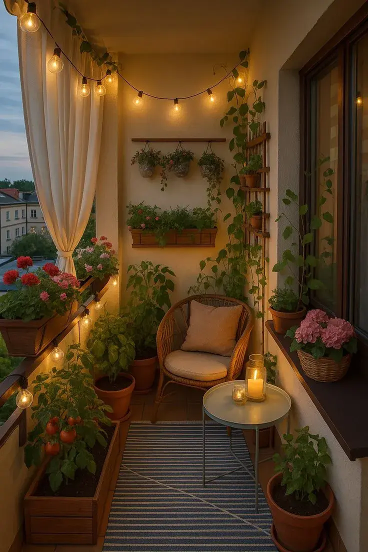 Balcón mini: ideas para aprovechar al máximo cada centímetro