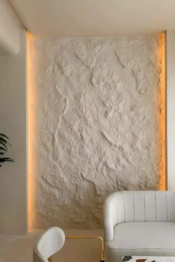 Foto de paneles con texturas.