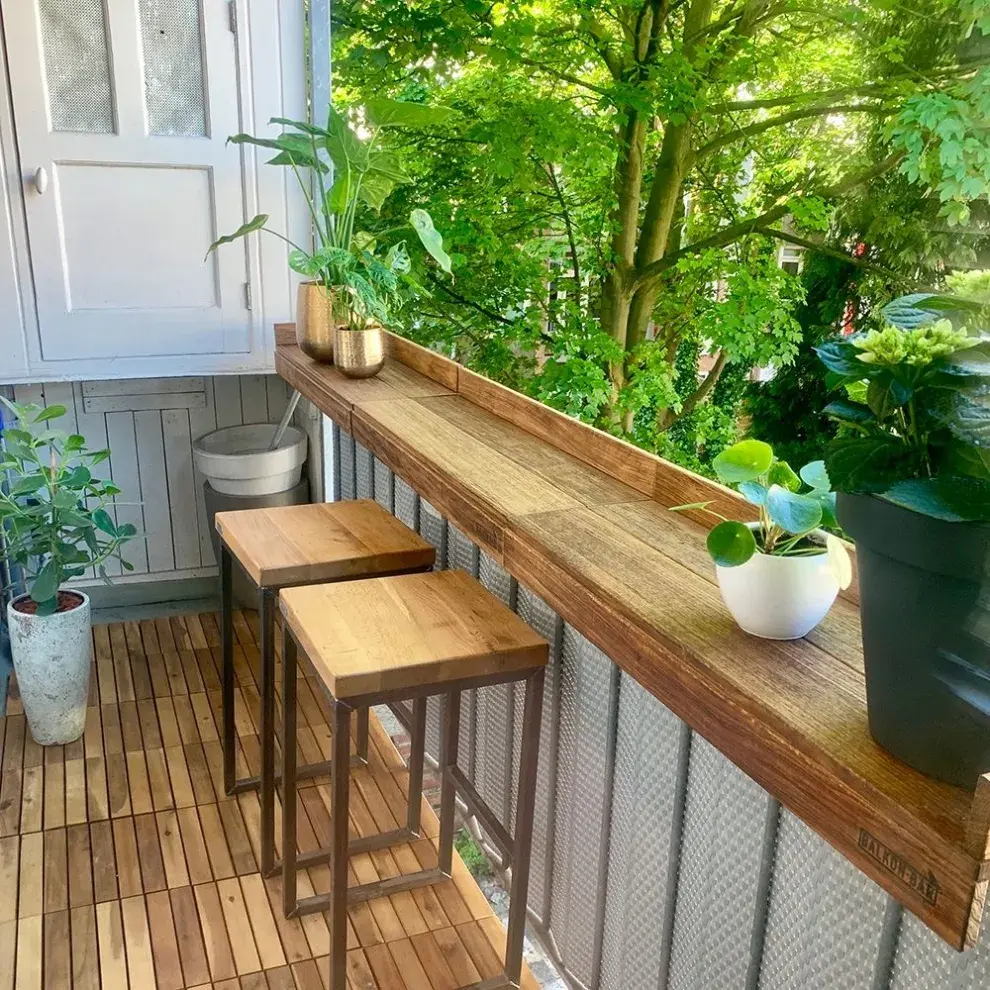 Balcón mini: ideas para aprovechar al máximo cada centímetro