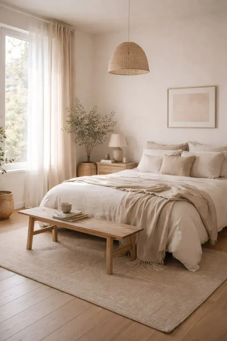 La ropa de cama es mucho más que un detalle estético: elegir fibras naturales como algodón, lino o bambú favorece la transpiración y regula la temperatura corporal.