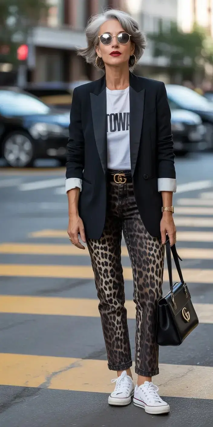 Incluso estampados históricamente vigentes, como los lunares, atraviesan un momento de menor protagonismo frente a alternativas más audaces, como el animal print —en especial, las versiones de cebra y tigre