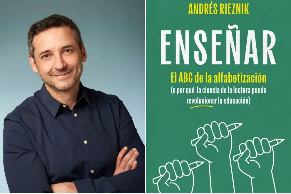 Andrés Rieznik, autor de Enseñar, el ABC de la alfabetización (Penguin Random House),