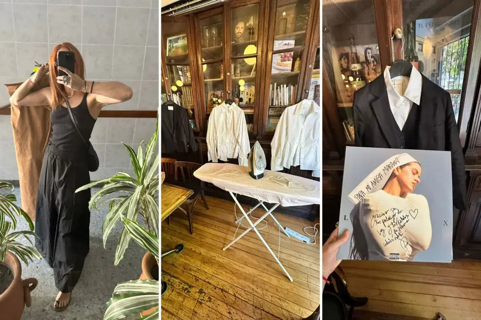 El traje ideal estaba agotado y hubo que confeccionarlo en tiempo récord.