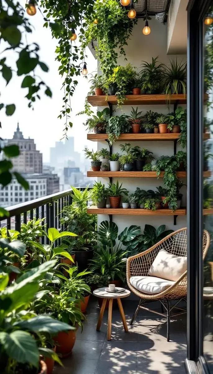 El balcón multifunción: cómo transformarlo en living, jardín o mini comedor