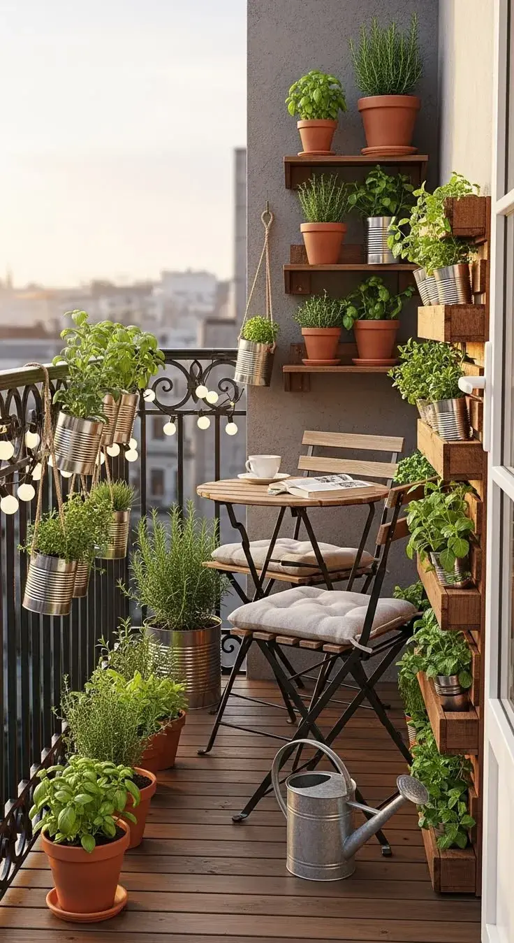 Del balcón al mini jardín: ideas simples para sumar verde en departamentos