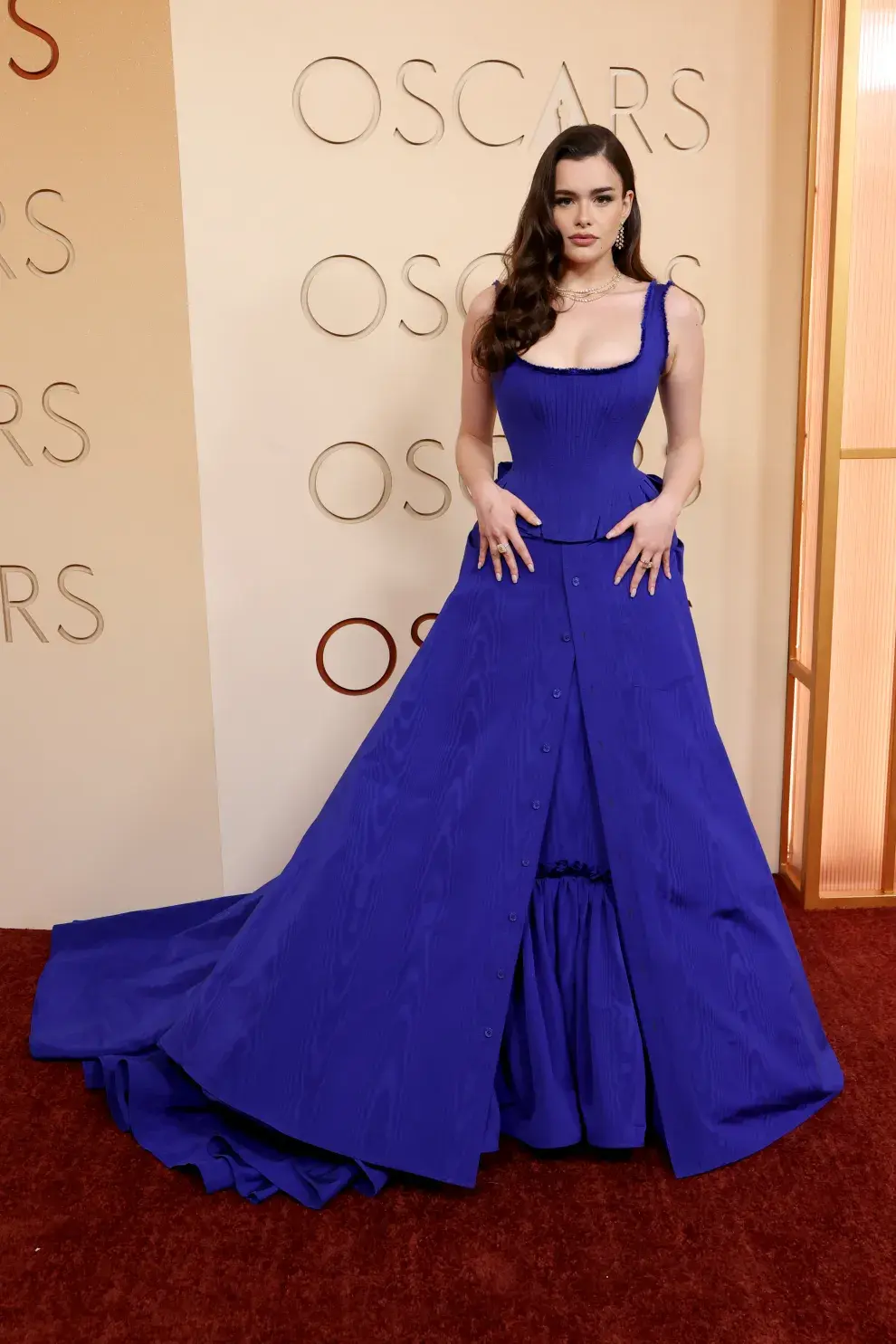 Barbie Ferreira en la alfombra roja de los Premios Oscar 2026.