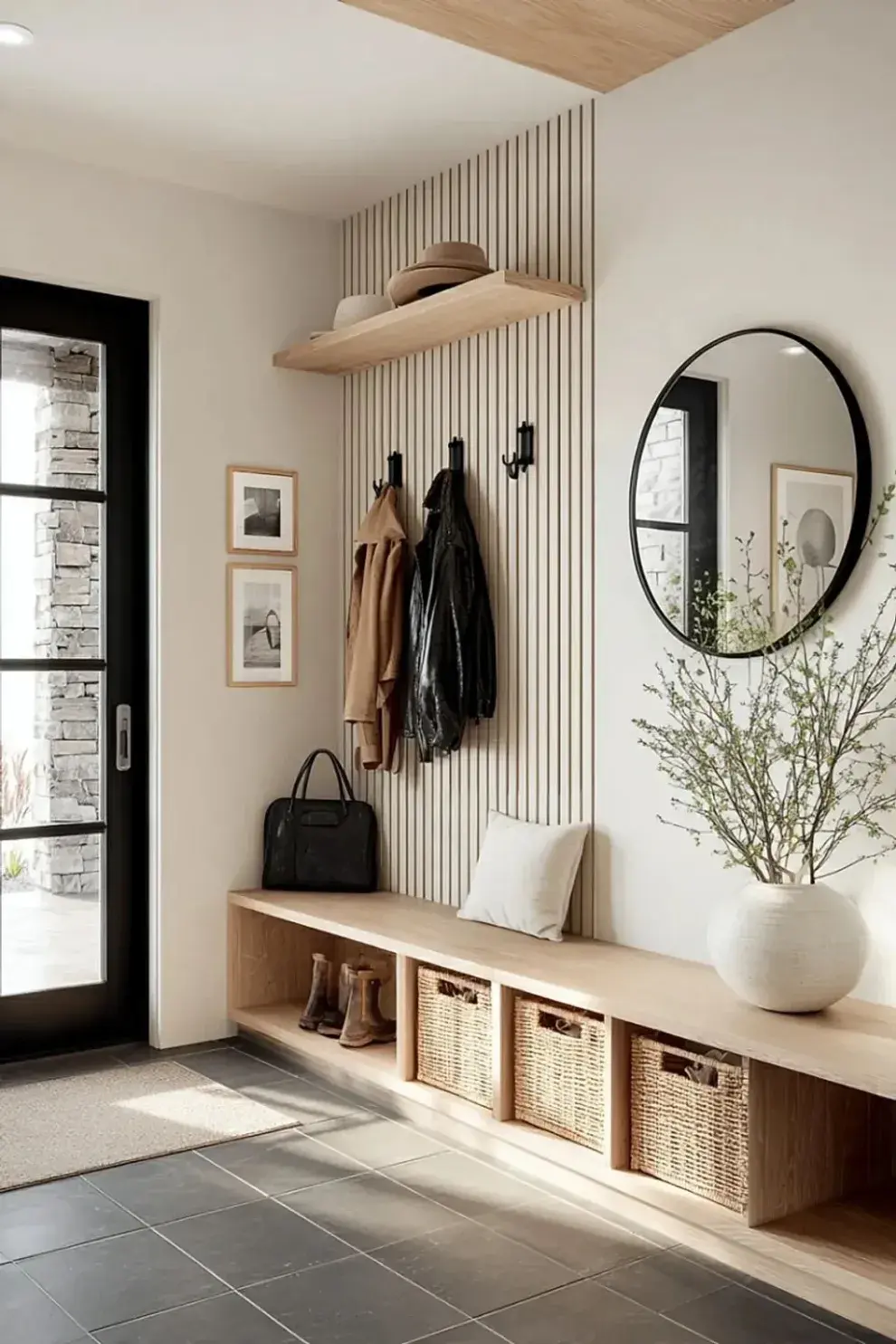 Diseñar un recibidor funcional implica encontrar un equilibrio entre practicidad y estética.