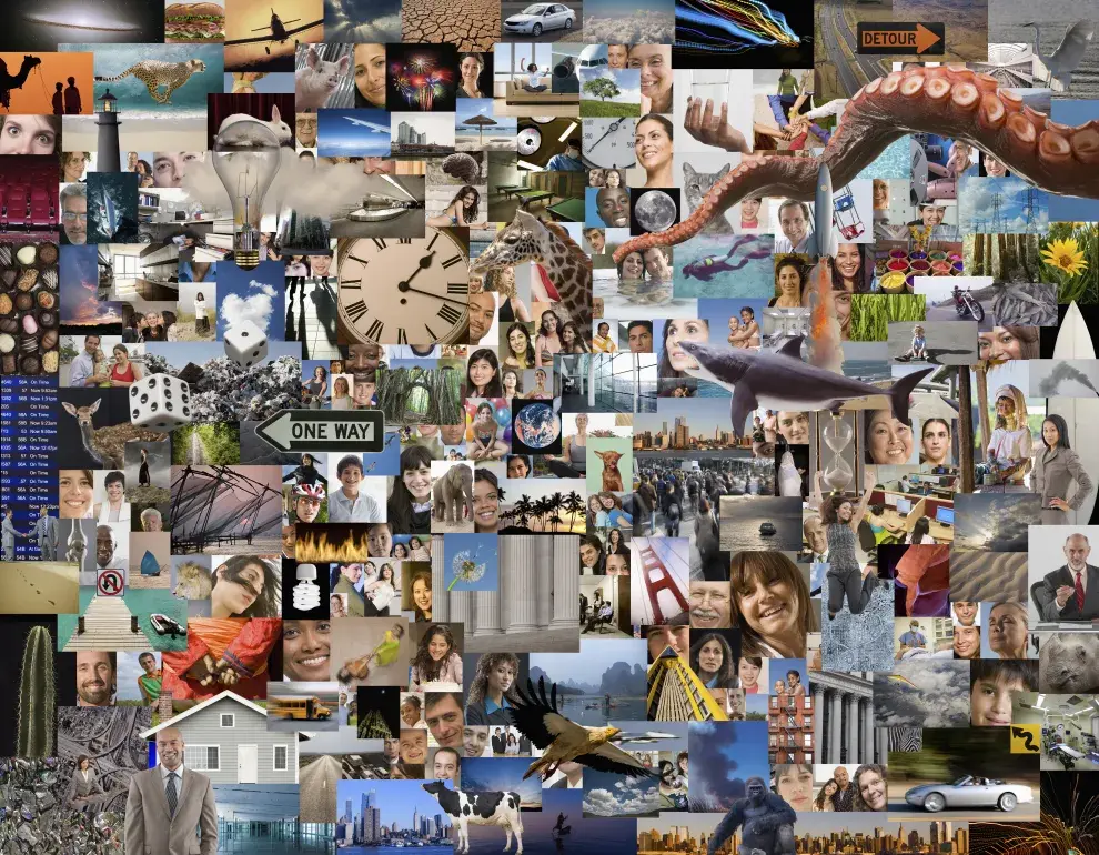 Foto de montaje de imágenes.