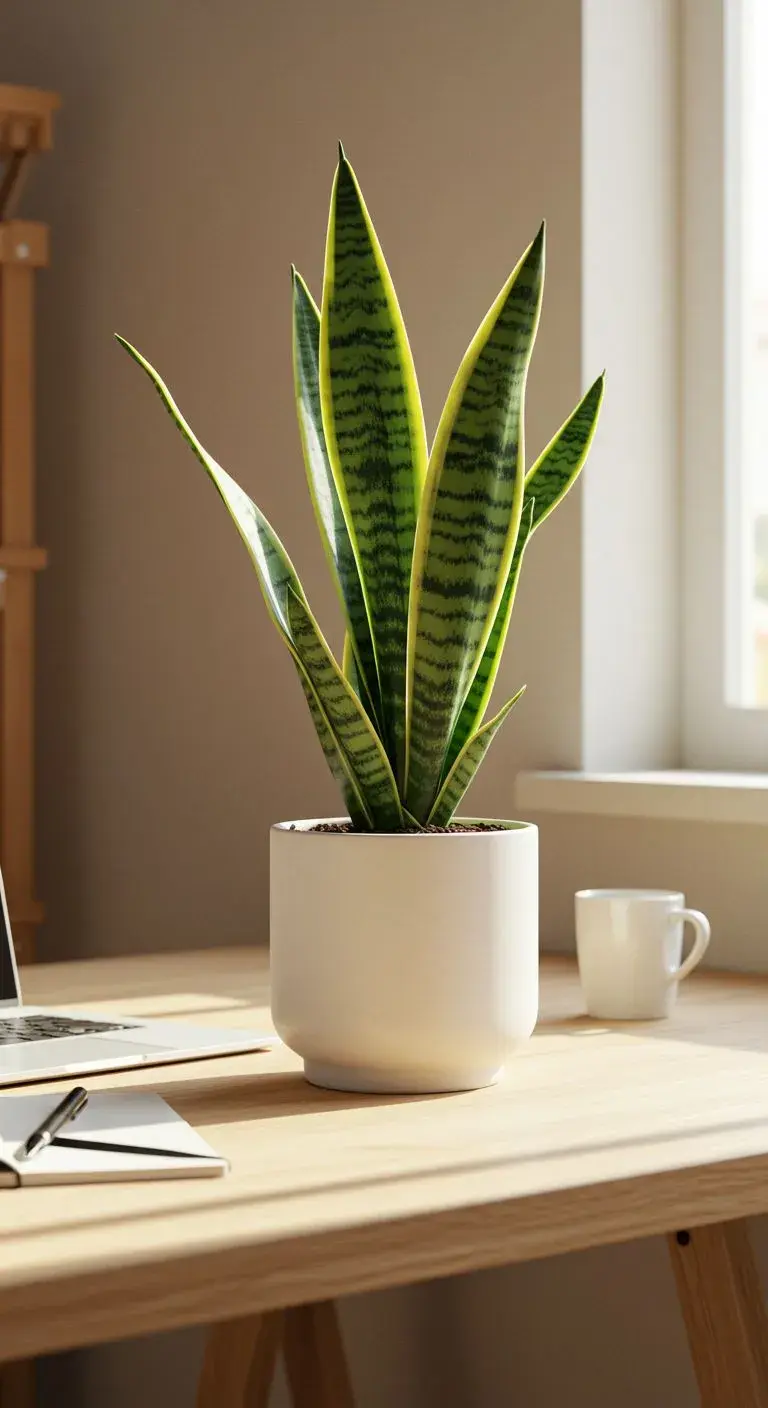También conocida como “lengua de suegra”, la sansevieria es un clásico del interiorismo.También conocida como “lengua de suegra”, la sansevieria es un clásico del interiorismo.