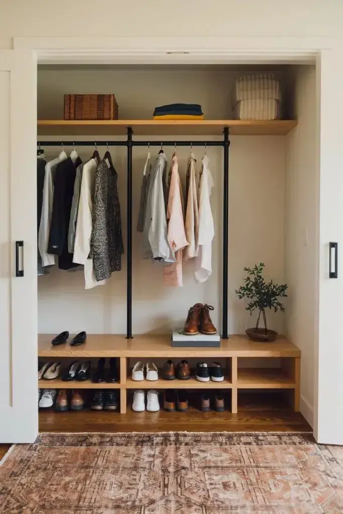 Si bien el ropero sin puertas está ganando terreno en 2026 como símbolo de un interiorismo más fluido y luminoso, su éxito dependerá de la personalidad y hábitos de cada hogar