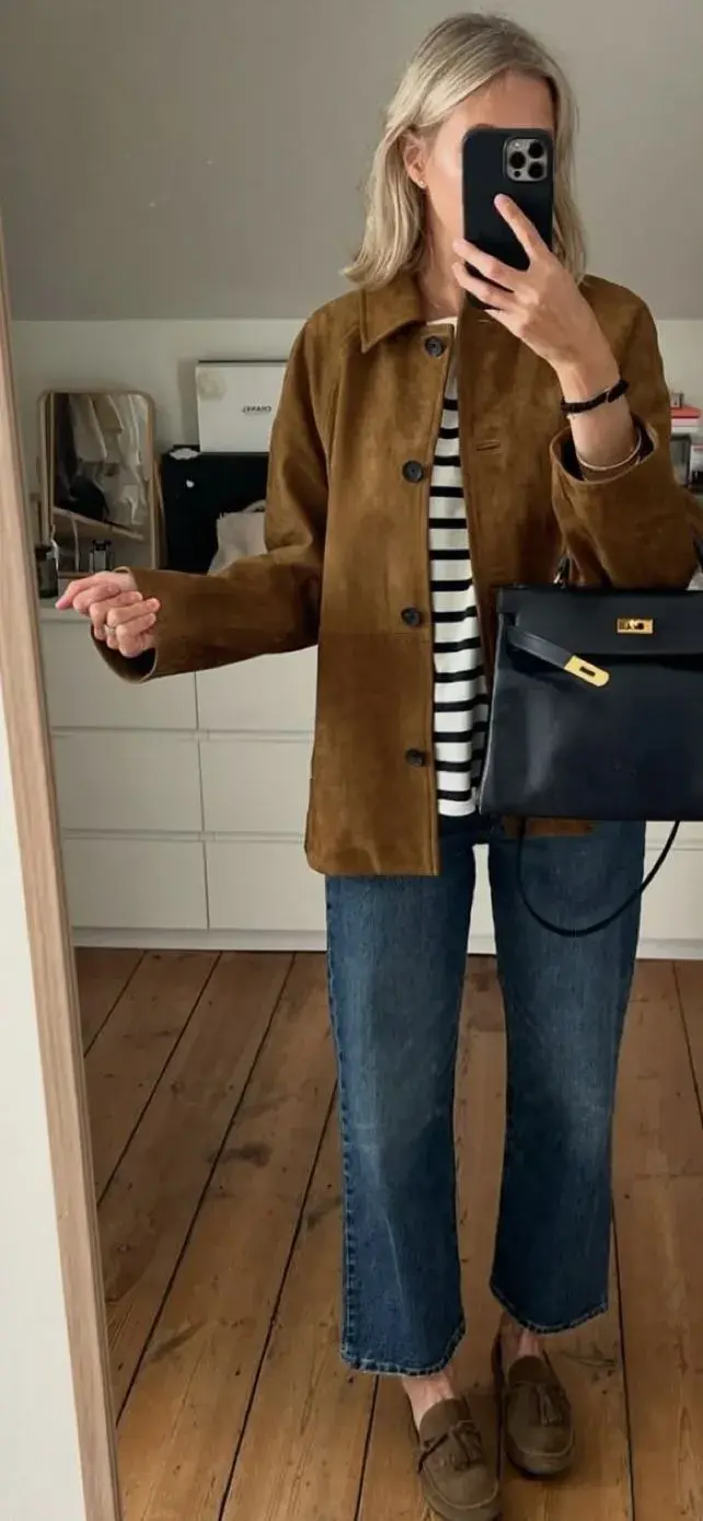 Tendencias de otoño: el abrigo de gamuza que vuelve con todo y promete ser el protagonista de la temporada