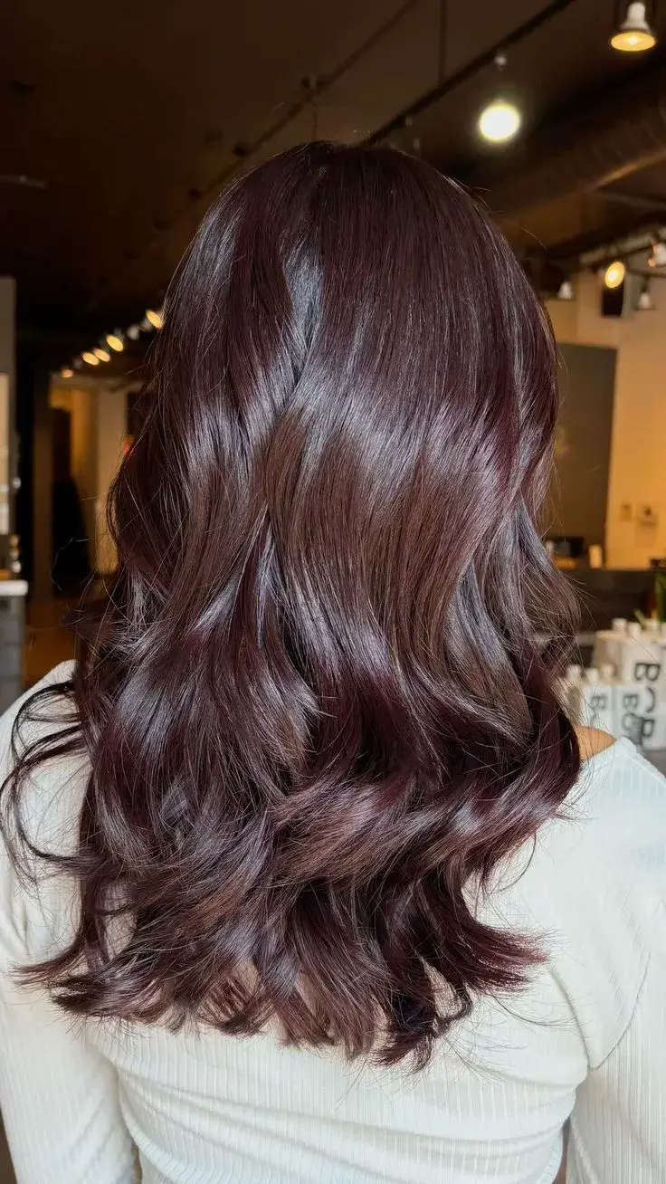 Cherry Mocha: marrón profundo con un toque rojizo