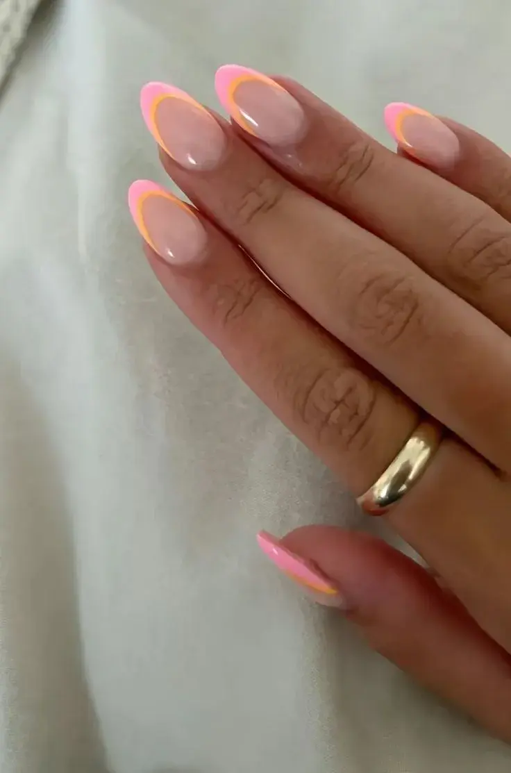 10 diseños de manicura francesa en colores pastel