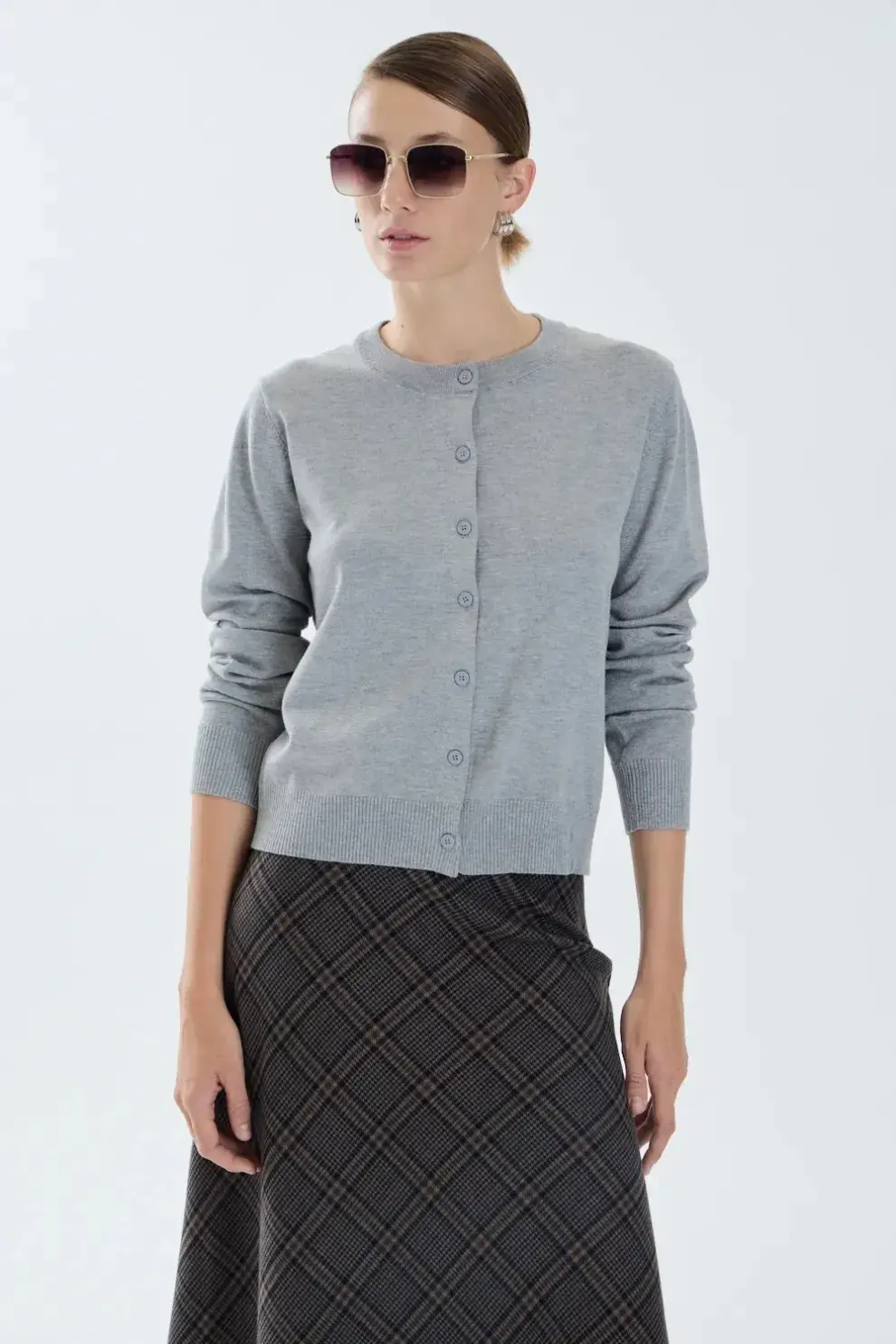 Un cárdigan clásico para sumar a cualquier look (PORTSAID $98.000) 