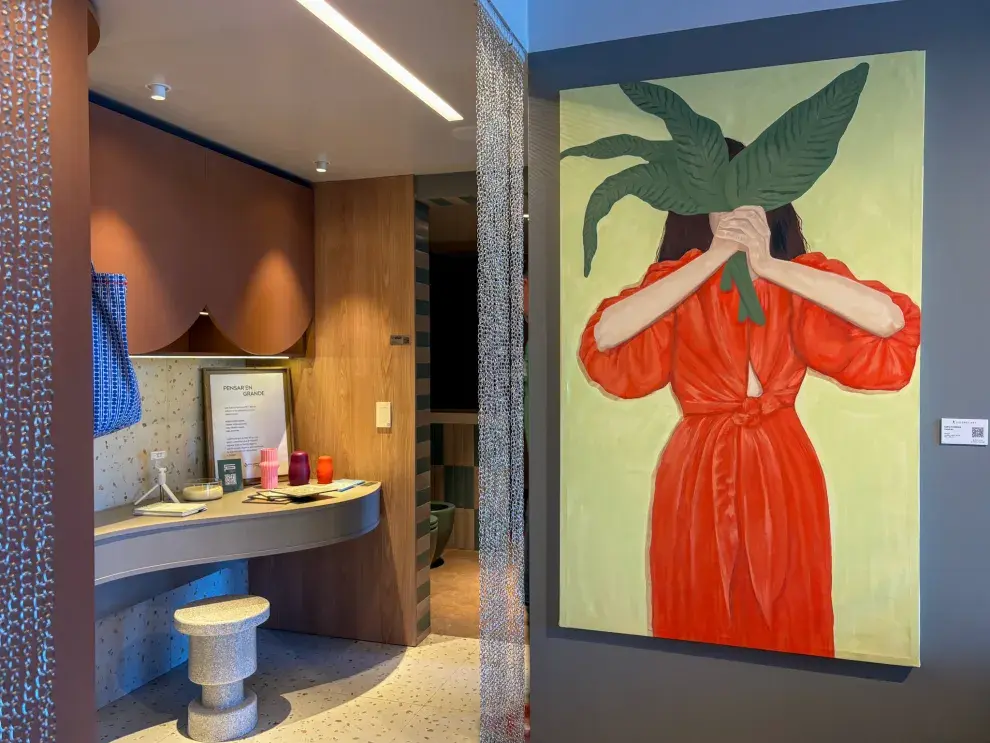 Paredes intervenidas, una de las tendencia vistas en Experiencia Living.