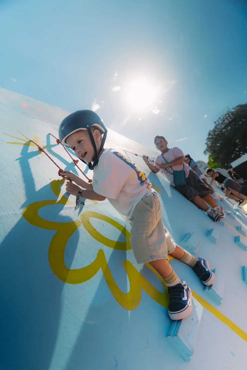 Hay espacios para toda la familia, incluso para los más chicos