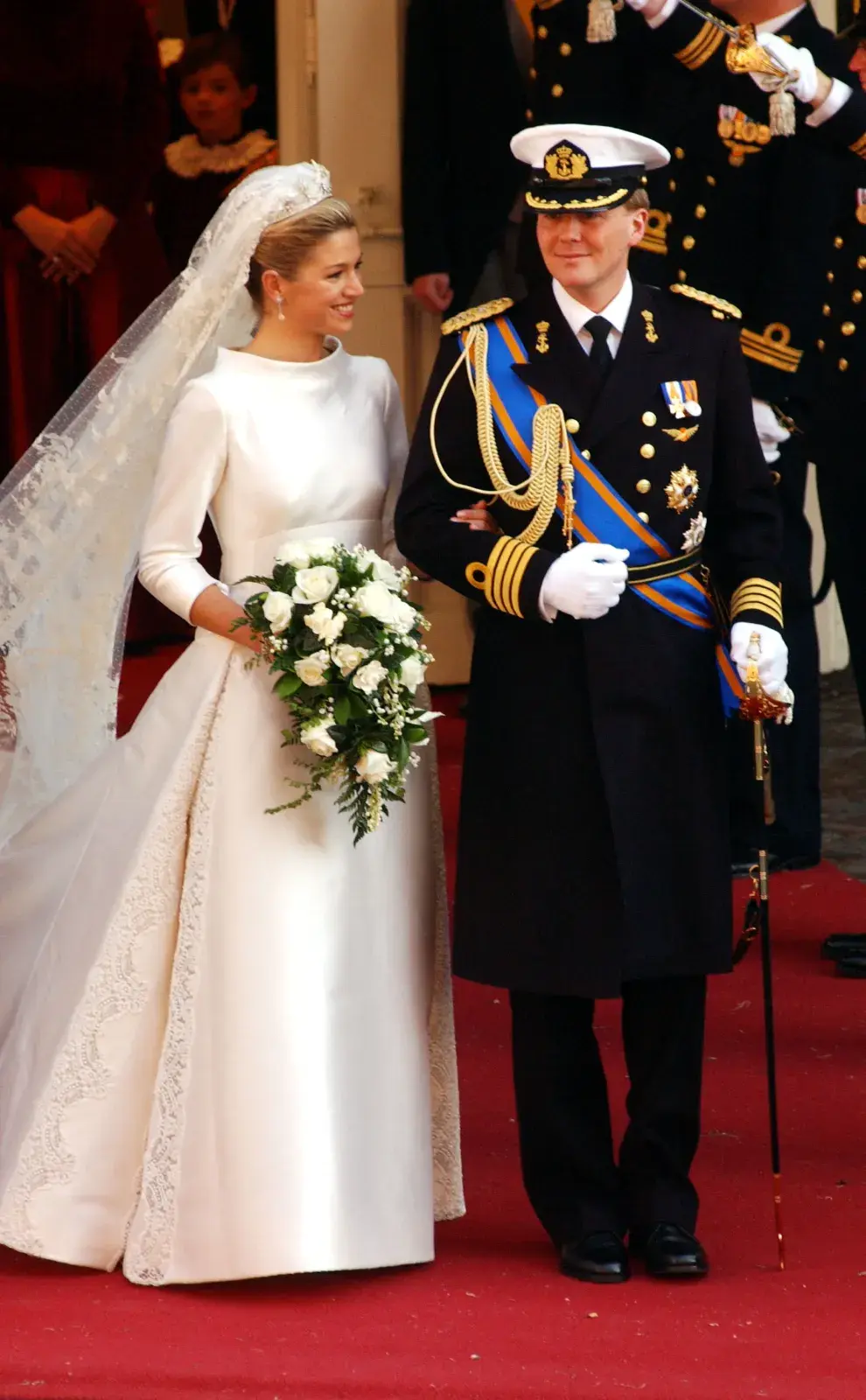 Foto del vestido de Valentino de la reina Máxima que hizo historia