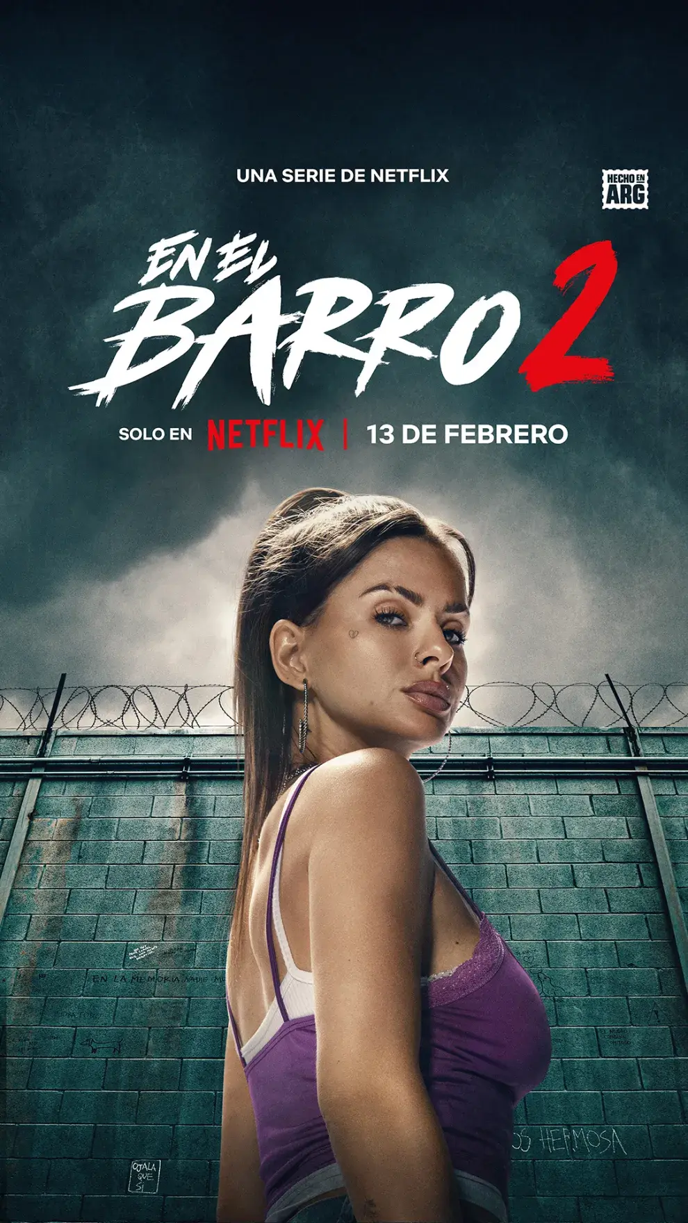La China Suárez es Nicole en la temporada 2 de En el barro.